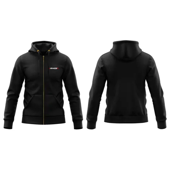 Sweat-Shirt à Capuche Zippé (Veste Gamme DELUXE)